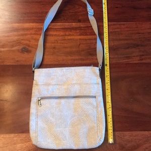 Thirty one grey crossbody purse